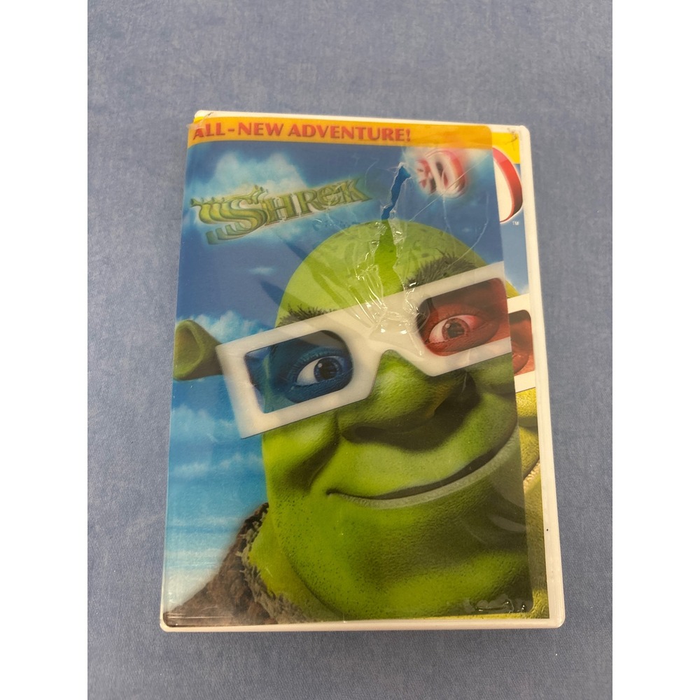 DreamWorks Shrek 3-D DVD Kids OS Multi Good‎ 3D Adventure Short Film 2004
